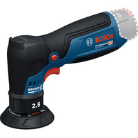 Bosch Professional Akku-Exzenterschleifer GEX 12V-77 Professional solo, 12Volt blau/schwarz, ohne Akku und Ladegerät
