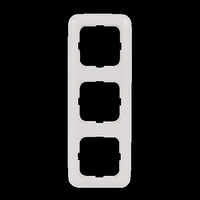 Busch-Jaeger Rahmen dreifach, Designlinie Reflex SI, Unterputzmontage, Kunststoff, glänzend weiß (glänzend), Retail