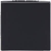 Busch-Jaeger Schutzkontakt-Steckdoseneinsatz Schuko Typ F Unterputz mit Klappdeckel IP44 anthrazit, Retail