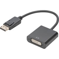 Digitus DisplayPort auf DVI Adapter / Konverter schwarz