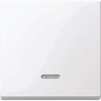 Merten Wippe Kontrollfenster für Schalter- und Tastereinsatz, 1-fach, glänzend, Thermoplast weiß (glänzend), Retail