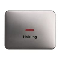 0 Wippe platin mit Aufdruck Heizung-Notschalter 1789 H-20 platin, Retail