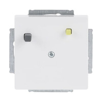 Busch-Jaeger Fehlerstromschutzschalter Unterputzeinsatz 3151 UC-84, Steckdose weiß, Retail