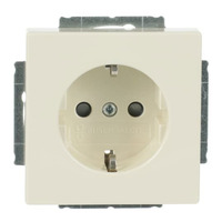 Busch-Jaeger Schutzkontakt Steckdosen Einsatz 2300 EUCB-82 weiß, Retail