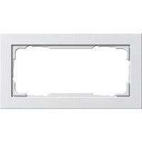 Gira Abdeckrahmen zweifach Rahmen E2 weiß (matt), Retail
