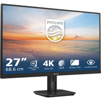 Philips 27E1N1800A, LED-Monitor 68.6 cm (27 Zoll), schwarz, UltraHD/4K, IPS, HDMI, DP, Adaptive-Sync, HDR
