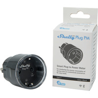 Shelly Plug PM Gen3, Steckdose schwarz