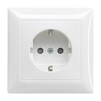 Busch-Jaeger Schutzkontaktsteckdose CEE 7/3 Typ F 20 EUJB-914 weiß, Retail