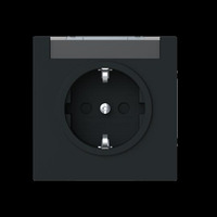 Busch-Jaeger Schutzkontaktsteckdose CEE 7/3 Typ F Safety Plus 20 EUCNB-45M schwarz, Retail