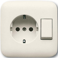 Busch-Jaeger Steckdose weiß, Retail