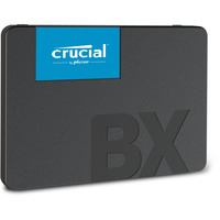 Crucial BX500 240 GB, SSD schwarz, SATA 6 Gb/s, 2,5"