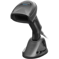 Datalogic Gryphon I GD4520, Barcode-Scanner schwarz, inkl. USB-Kabel und Standfuß