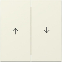 Gira Wippe zweifach mit Pfeilsymbol weiß, Retail