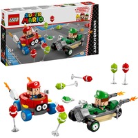 LEGO 72034 Super Mario - Mario Kart: Baby Mario vs. Baby Luigi, Konstruktionsspielzeug