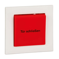 Merten Auslösetaster mit Wippe für Feststellanlage weiß, Retail