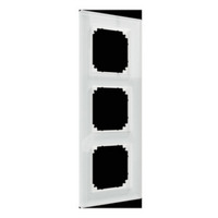 Merten Echtglasrahmen dreifach Retail