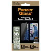PanzerGlass Privacy Displayschutz Ultra-Wide Fit, Schutzfolie transparent, Samsung Galaxy A56 5G