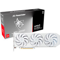 PowerColor Radeon RX 9060 XT Hellhound Spectral White 16G, Grafikkarte