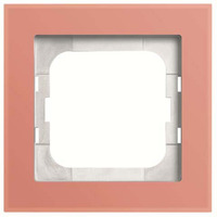 Busch-Jaeger Abdeckrahmen 1-fach, Abdeckung rosa, Retail