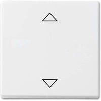 Busch-Jaeger Einteilige Wippe Jalousietaster weiß, Retail