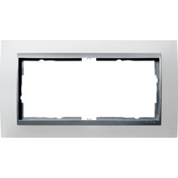 Gira Abdeckrahmen zweifach opak Event weiß, Retail