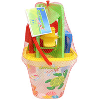 VEDES Eimergarnitur Aquarium transparent, 7-teilig, Sandspielzeug 