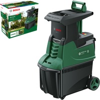 Bosch Heimwerken & Garten Leisehäcksler AXT 25 TC, Turbine-Cut grün/schwarz, 2.500 Watt