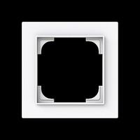 Busch-Jaeger Abdeckrahmen einfach weiß, Retail