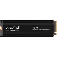 Crucial P310 4 TB mit Kühlkörper, SSD PCIe 4.0 x4, NVMe, M.2 2280