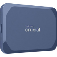 Crucial X10 Portable SSD 4 TB, Externe SSD blau, USB-C 3.2