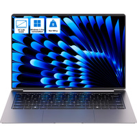 GEEKOM GEEKBOOK X14 PRO, Notebook silber, Intel® Core™ Ultra 5 125H, Intel® Arc™ Graphics, 32 GB LPDDR5X, 1 TB (1 TB SSD), Windows 11 Pro