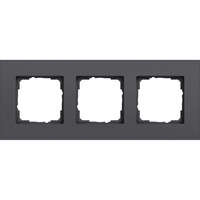 Gira Abdeckrahmen dreifach anthrazit, Retail