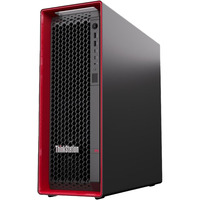 Lenovo ThinkStation P5 (30GA00AQGE), PC-System schwarz/rot, Windows 11 Pro for Workstations