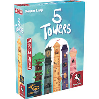 Pegasus Deep Print Games: 5 Towers, Kartenspiel