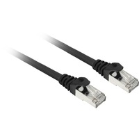 Sharkoon Patchkabel SFTP, RJ-45, mit Cat.7a Rohkabel schwarz, 7,5 Meter