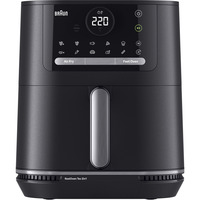 Braun 2-in-1 Heißluftfritteuse MultiFry 5, HF 5054I schwarz, 2.000 Watt, Korb 6,0 Liter