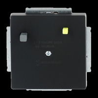 Busch-Jaeger Fehlerstromschutzschalter Unterputzeinsatz 3151 UC-885, Steckdose schwarz, Retail