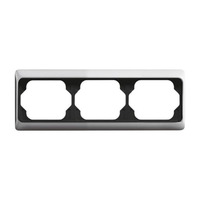 Busch-Jaeger Rahmen dreifach waagerecht alpha exclusive 1723 KA-266 titan, Retail