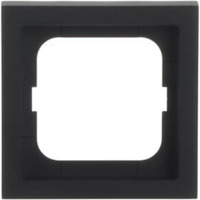 Busch-Jaeger Rahmen einfach, future linear, Plattform 63, matt, Kunststoff, Unterputzmontage schwarz (matt), Retail