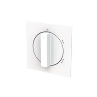 Busch-Jaeger Zentralscheibe mit Drehgriff, Abdeckung weiß, Retail