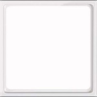 Merten Zwischenring für Kombieinsatz, glänzend, Unterputz, Kunststoff, Maße 56 x 56 x 7 mm, Abdeckung weiß (glänzend), Retail