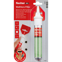 fischer Reparaturspachtel WallHero, Spachtelmasse weiß, 37g