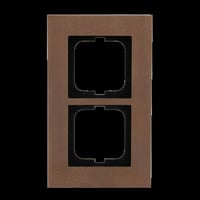 0 Rahmen zwei fach bronze, Retail