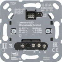 0 Universal-LED-Dimmeinsatz Komfort, Typ 540100, Unterputz, Drucktaster, dimmbar, Dimmer Retail