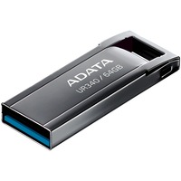 ADATA UR340 64 GB, USB-Stick nickel, USB-A 3.2 Gen 1