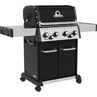 Broil King Gasgrill Baron 490 schwarz/edelstahl, mit Seiten- und Heckbrenner