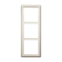 Busch-Jaeger Rahmen dreifach Unterputz Kunststoff Allwetter IP44 weiß, Retail