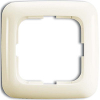 Busch-Jaeger Rahmen einfach weiß, Retail