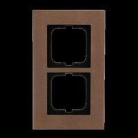 Busch-Jaeger Rahmen zwei fach bronze, Retail