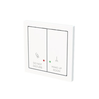 Busch-Jaeger Wippe zweifach mit Bedruckung DND/MUR weiß, Retail